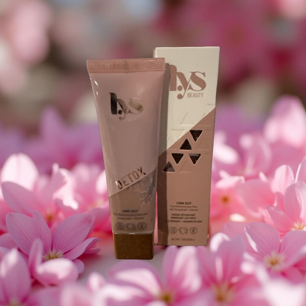 NIB•LYS Think Deep Pore Minimizing Detox Face Mask With Pomegranate + Charcoal